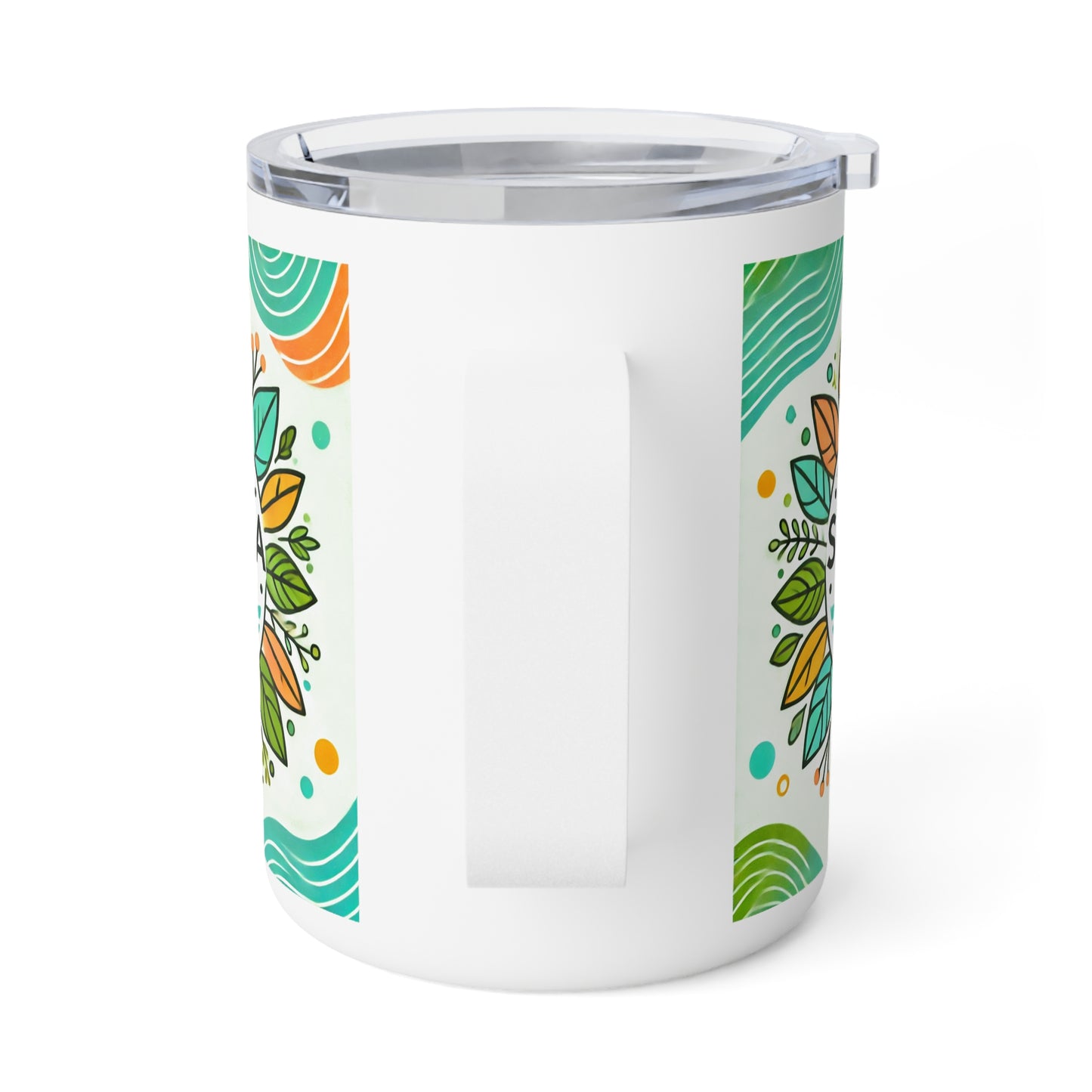 Eco-Friendly Insulated Coffee Mug - 10oz with Sustaina Collective Design