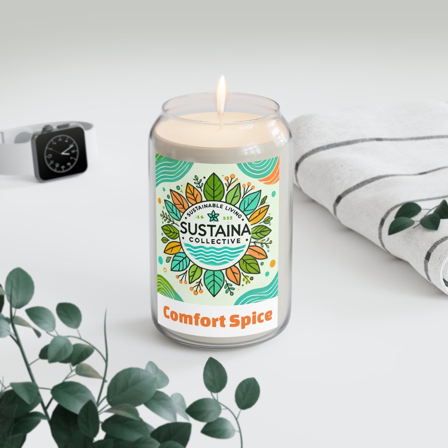 Scented Soy Candle - 13.75oz | Cozy Atmosphere for Home & Holidays