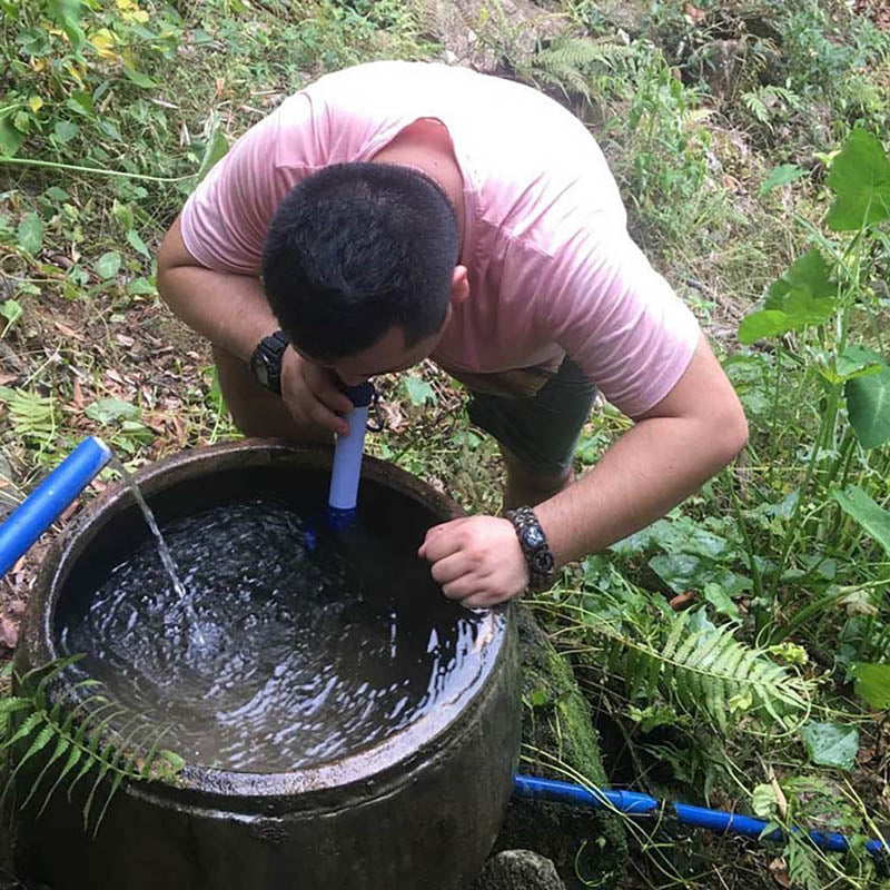Portable Water Purifier Straw – Essential Survival & Emergency Filtration Tool