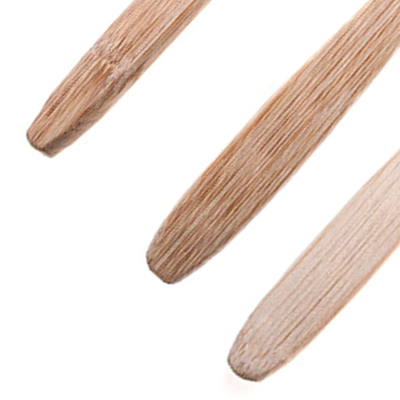 Natural Bamboo Toothbrush with Charcoal Bristles – Eco-Friendly Dental Care
