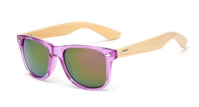 Bamboo Wood Sunglasses – Eco-Friendly Shades for Men & Women