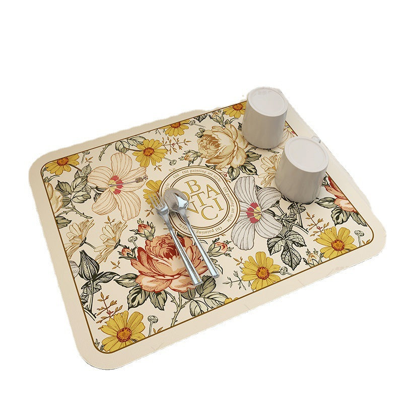 Washable Countertop Drying & Insulation Pad – Eco-Friendly Kitchen Essential