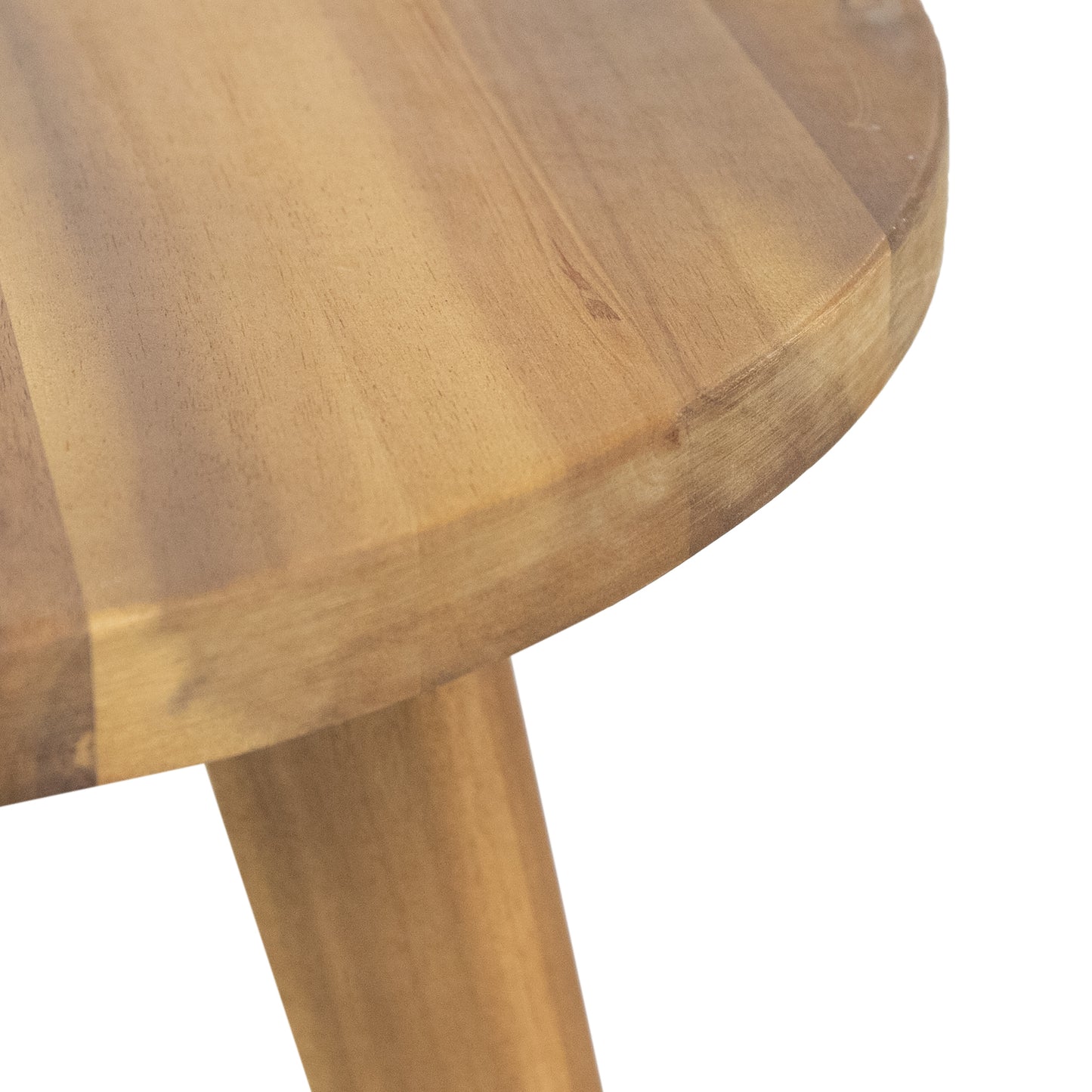 Marina Acacia Wood Side Table – Stylish & Sustainable Accent Piece