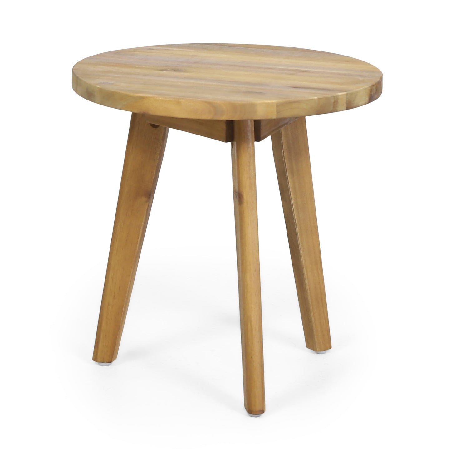 Marina Acacia Wood Side Table – Stylish & Sustainable Accent Piece