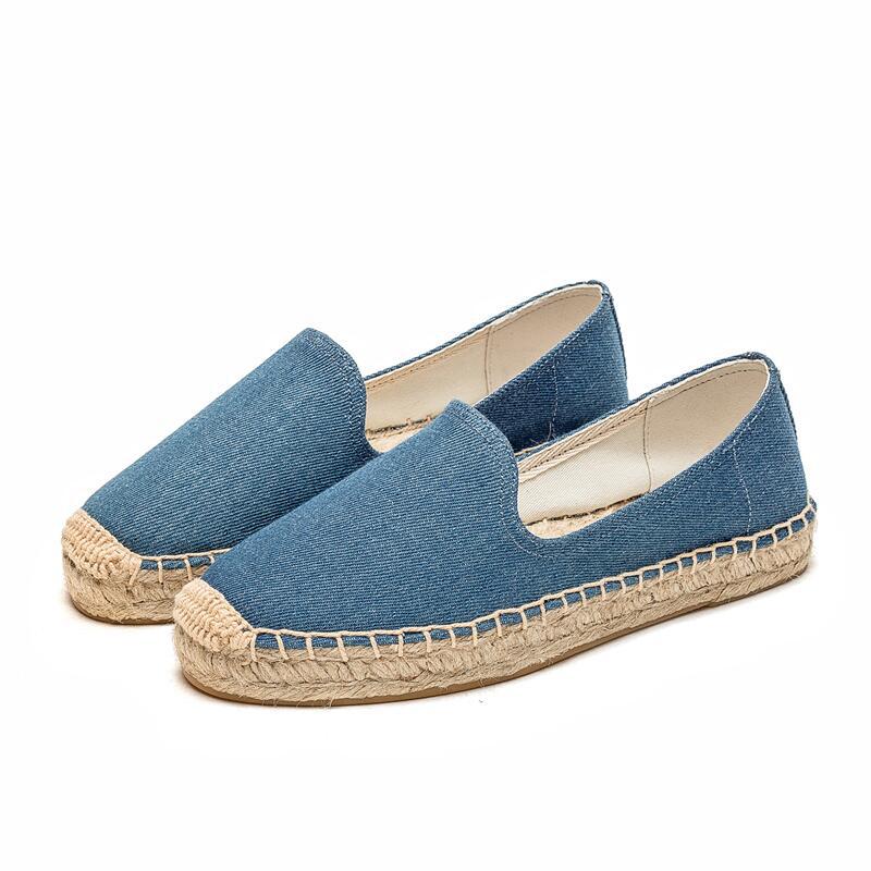 Women’s Canvas Fisherman Loafers – Comfortable & Eco-Friendly Slip-Ons