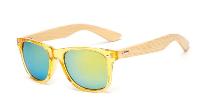 Bamboo Wood Sunglasses – Eco-Friendly Shades for Men & Women