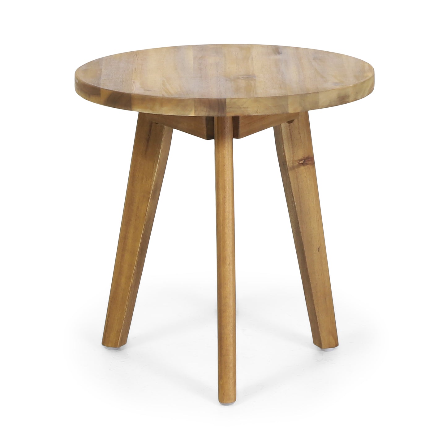 Marina Acacia Wood Side Table – Stylish & Sustainable Accent Piece