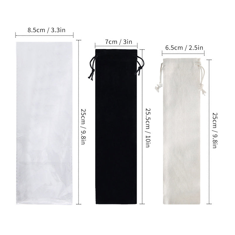 Reusable Stainless Steel Straw Set – Durable & Eco-Friendly Metal Beverage Straws