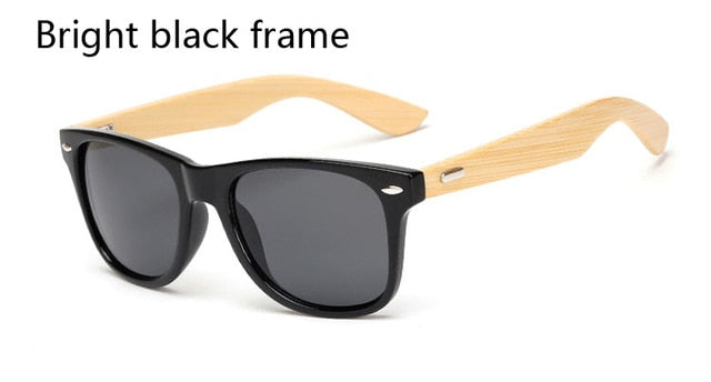 Bamboo Wood Sunglasses – Eco-Friendly Shades for Men & Women