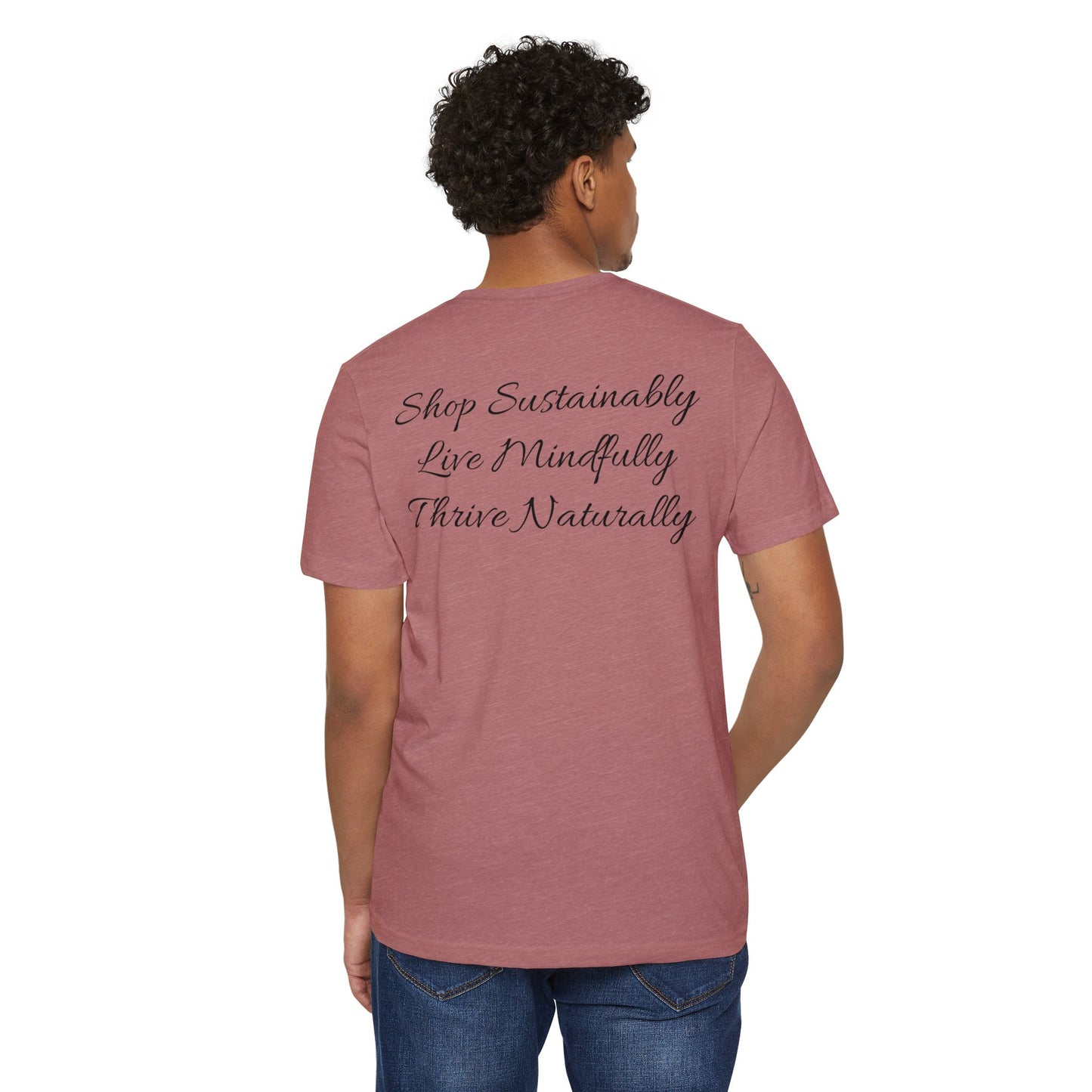 Eco-Friendly Mindfulness T-Shirt - Sustainably Shop, Live & Thrive