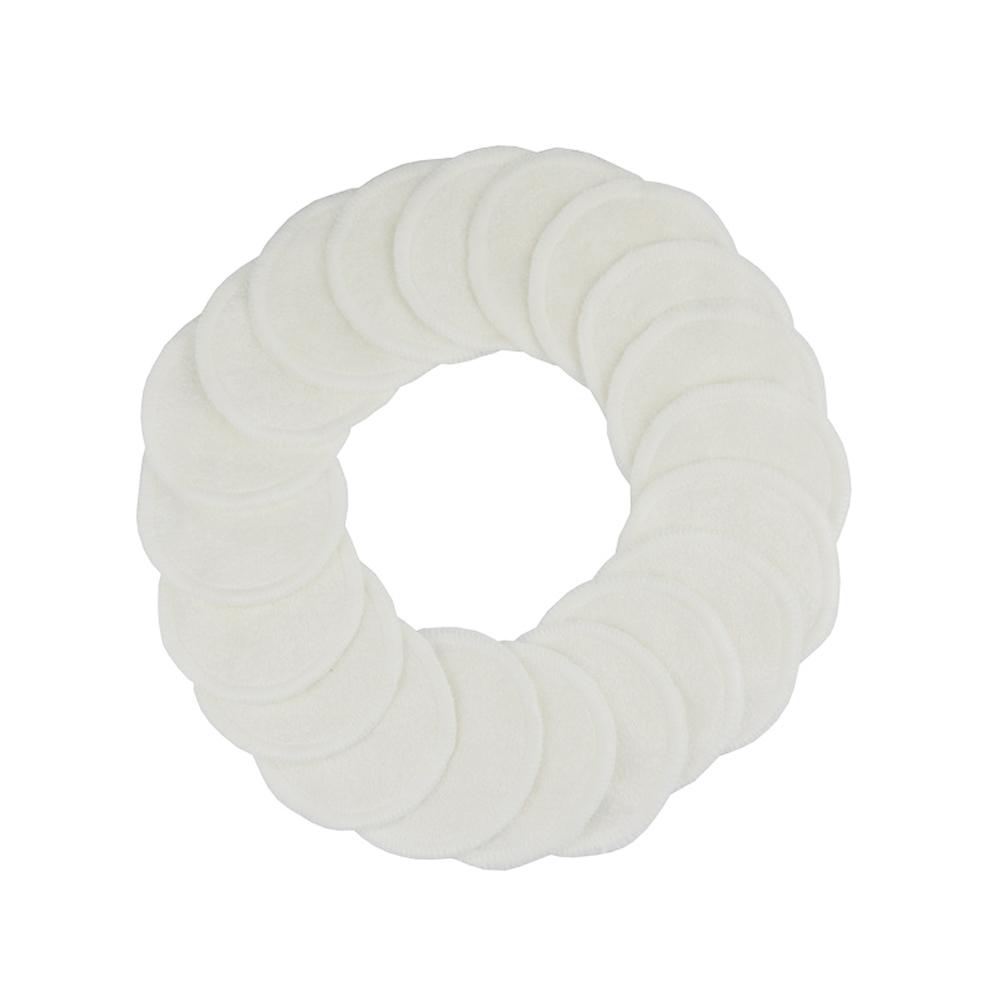 12 Reusable Makeup Remover Pads – Bamboo Fiber Cotton Rounds for Eco-Friendly Skin Care