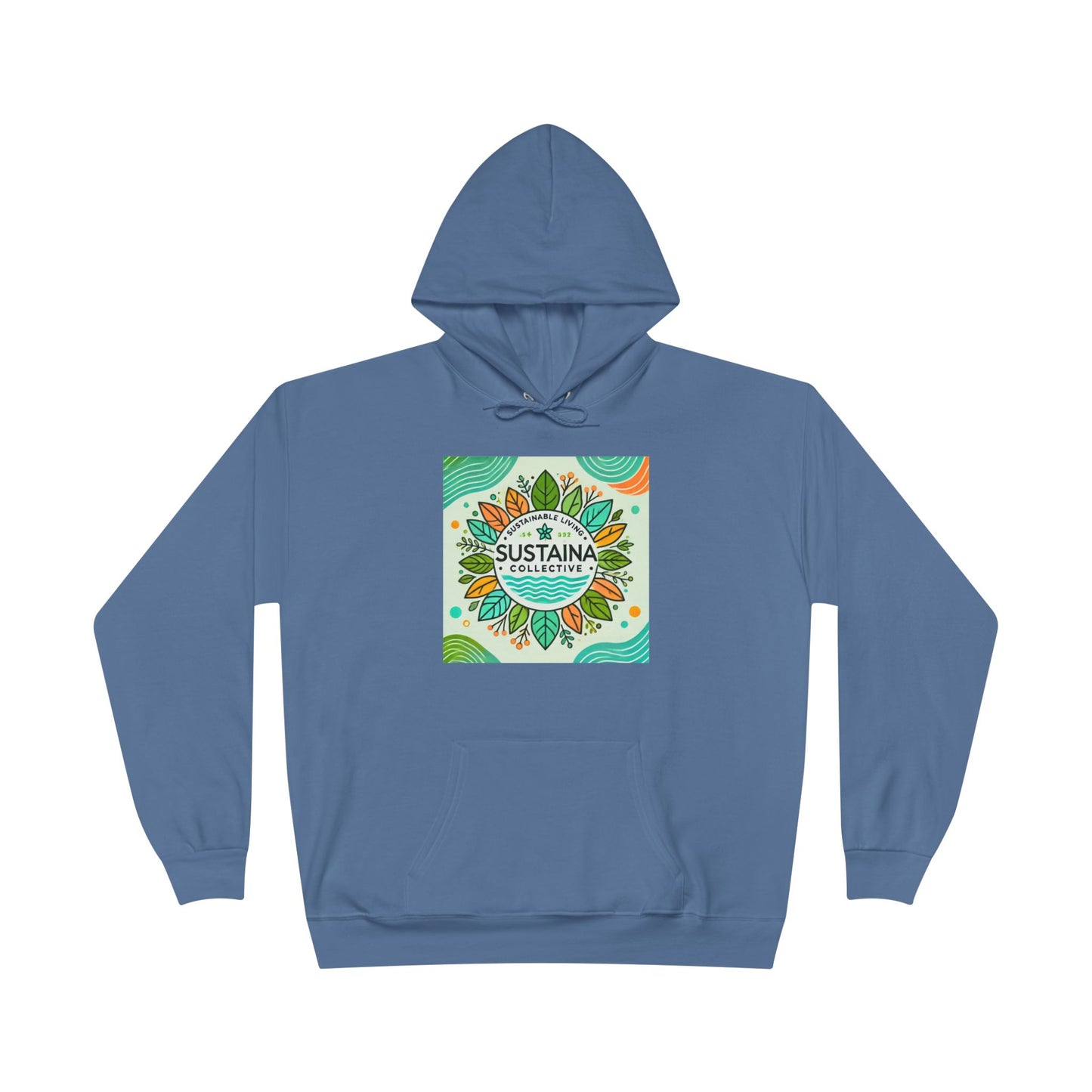 Eco-Friendly Pullover Hoodie - Sustaina Collective Design for Eco-Conscious Style