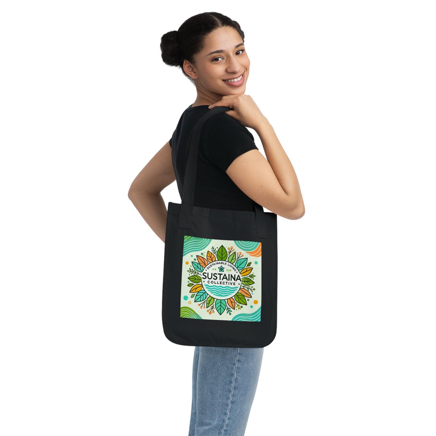 Eco-Friendly Organic Canvas Tote Bag | Sustainably Made with Our Logo