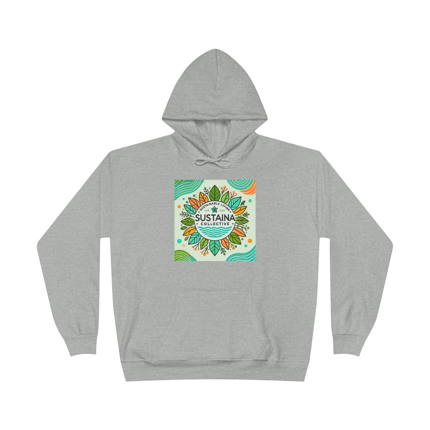 Eco-Friendly Pullover Hoodie - Sustaina Collective Design for Eco-Conscious Style