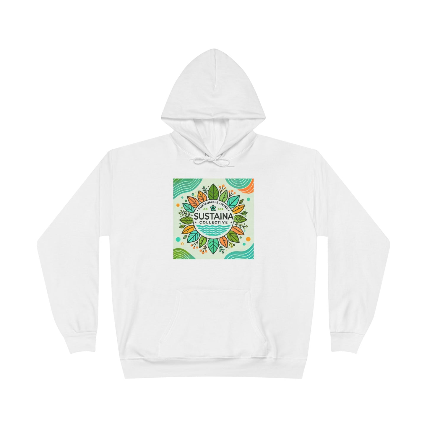 Eco-Friendly Pullover Hoodie - Sustaina Collective Design for Eco-Conscious Style