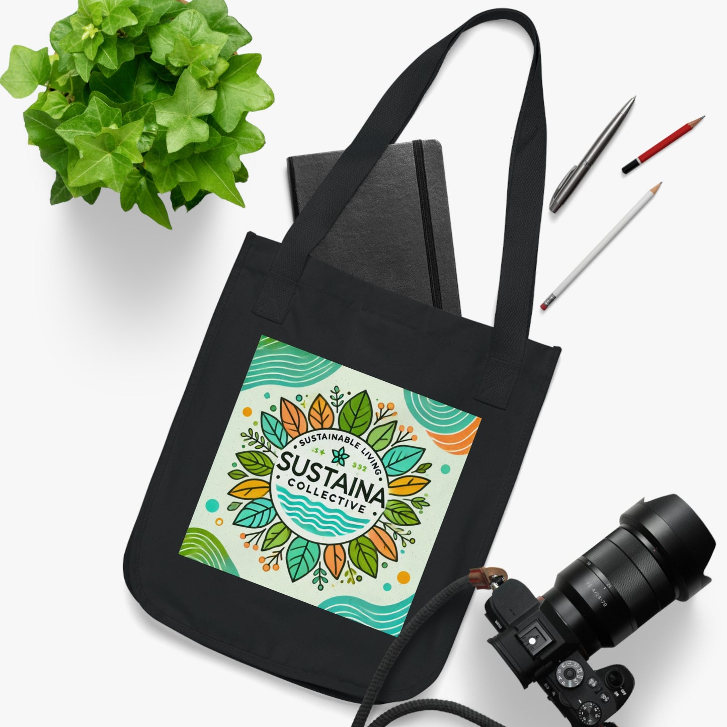 Eco-Friendly Organic Canvas Tote Bag | Sustainably Made with Our Logo