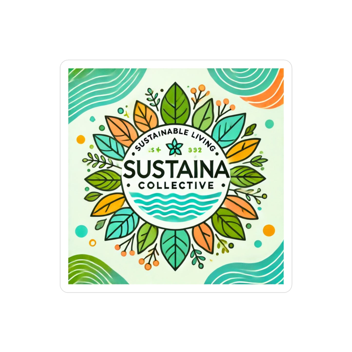 Sustaina Collective Kiss-Cut Vinyl Decal