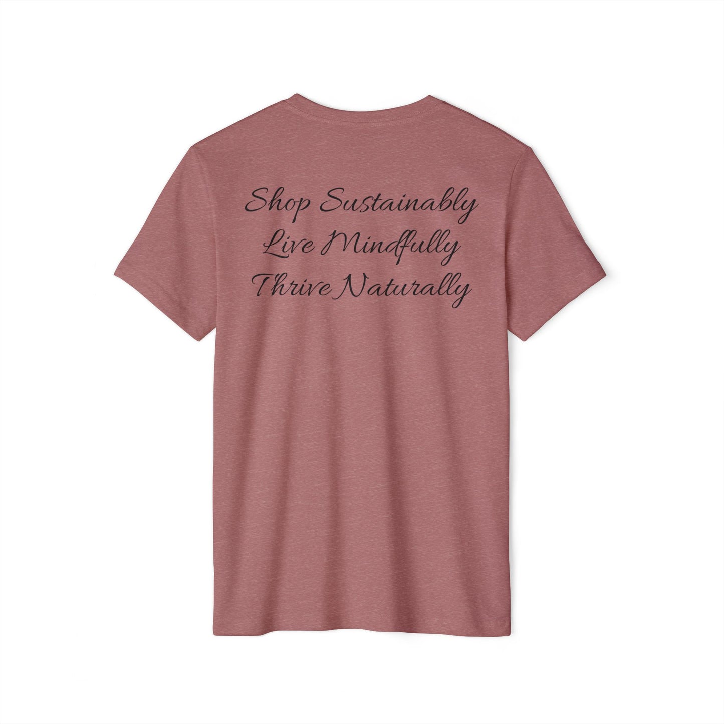 Eco-Friendly Mindfulness T-Shirt - Sustainably Shop, Live & Thrive