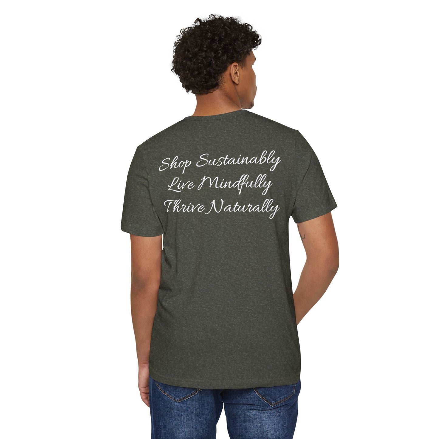 Eco-Friendly Mindfulness T-Shirt - Sustainably Shop, Live & Thrive