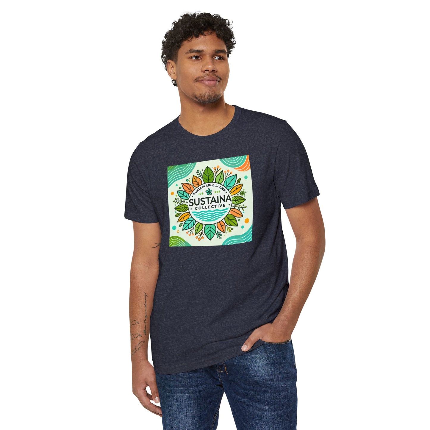 Eco-Friendly Mindfulness T-Shirt - Sustainably Shop, Live & Thrive