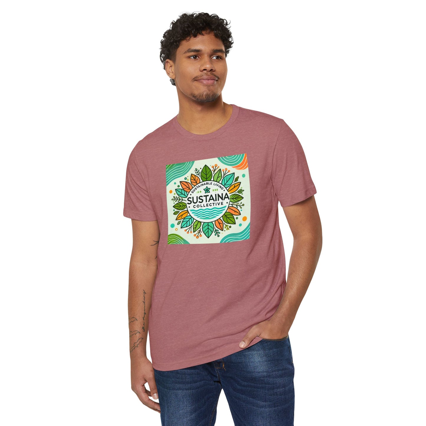 Eco-Friendly Mindfulness T-Shirt - Sustainably Shop, Live & Thrive