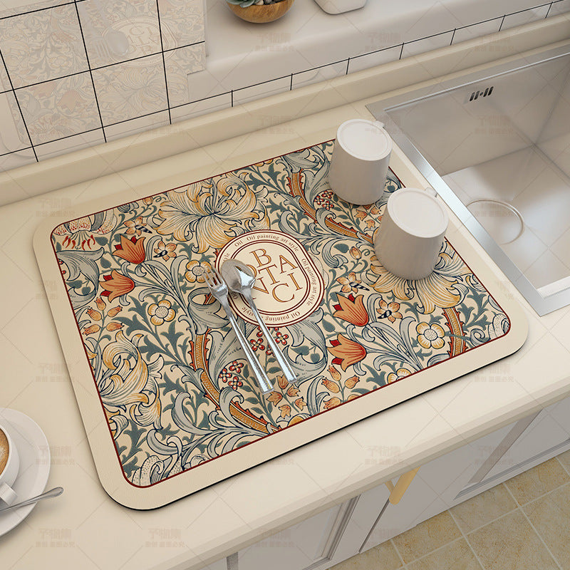 Washable Countertop Drying & Insulation Pad – Eco-Friendly Kitchen Essential
