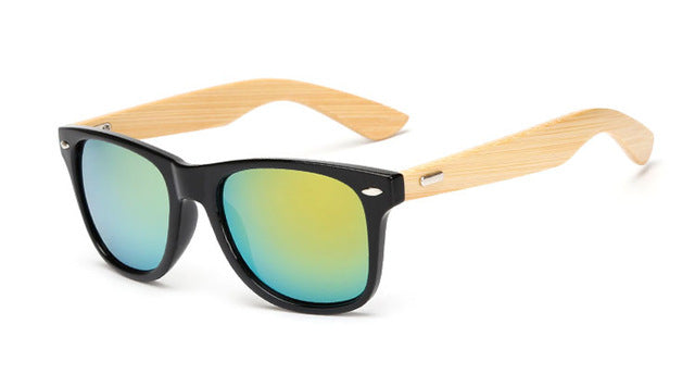 Bamboo Wood Sunglasses – Eco-Friendly Shades for Men & Women