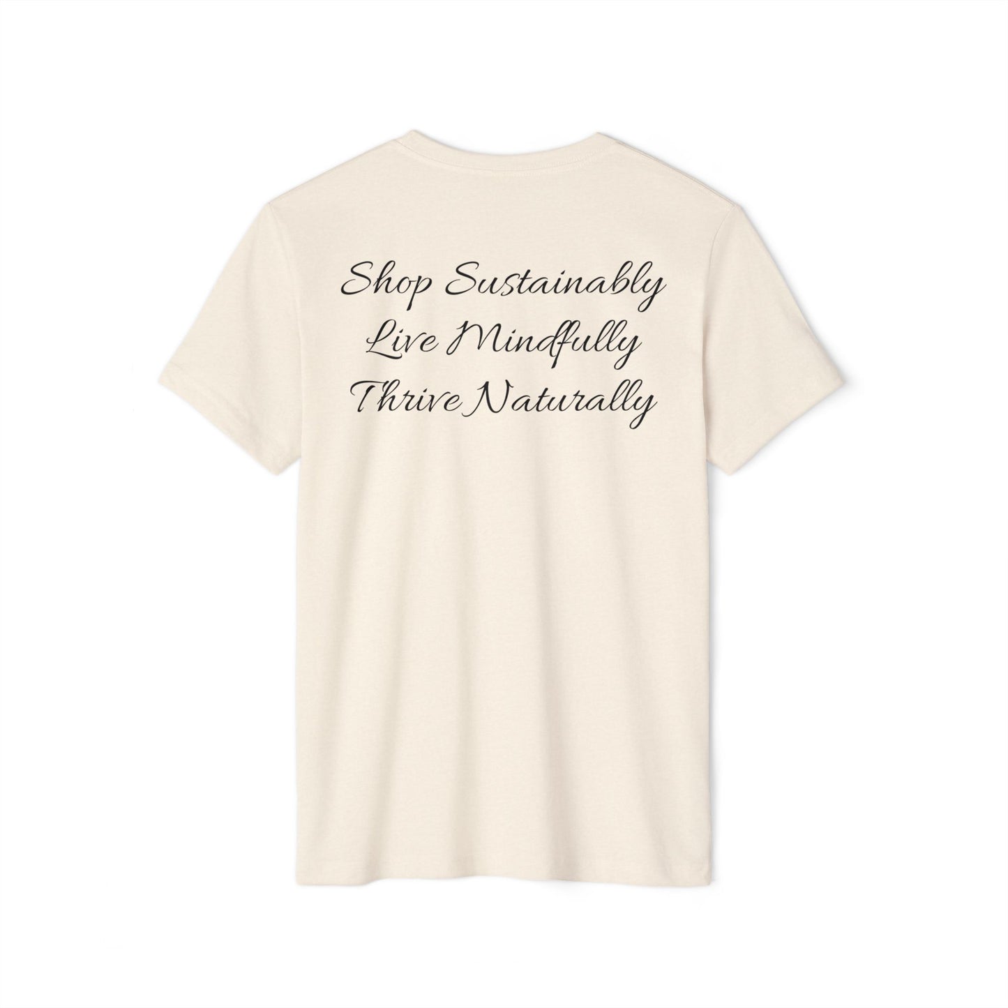 Eco-Friendly Mindfulness T-Shirt - Sustainably Shop, Live & Thrive