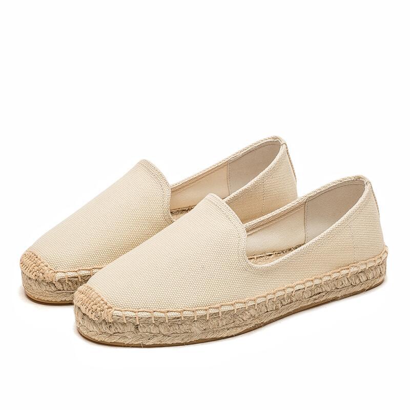Women’s Canvas Fisherman Loafers – Comfortable & Eco-Friendly Slip-Ons