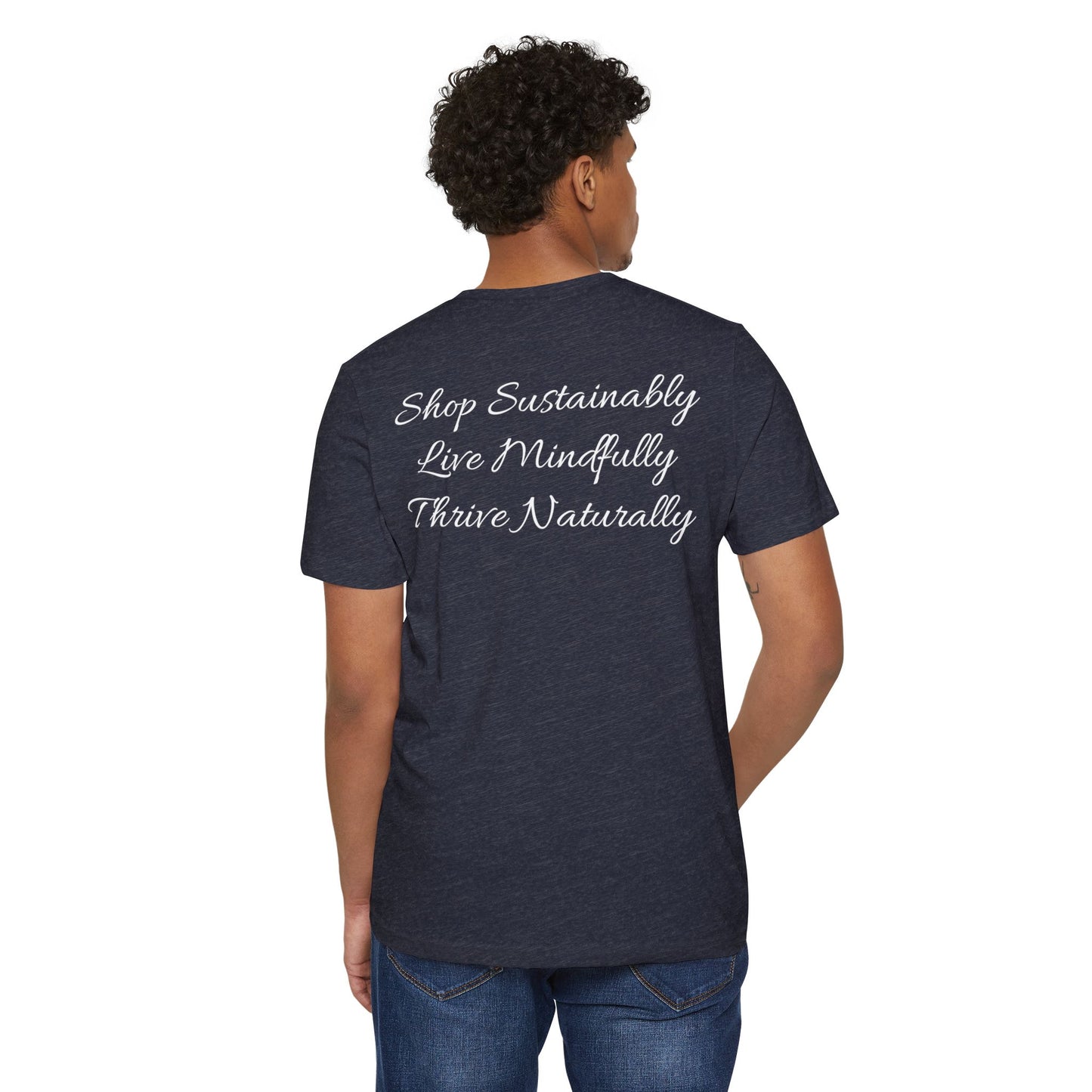 Eco-Friendly Mindfulness T-Shirt - Sustainably Shop, Live & Thrive
