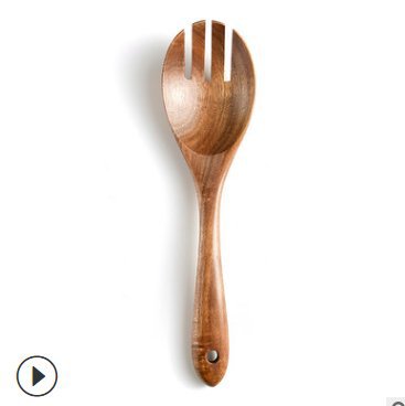 Teak Wood Heat-Resistant Cooking Spoon & Shovel Set – Sustainable Kitchen Essentials
