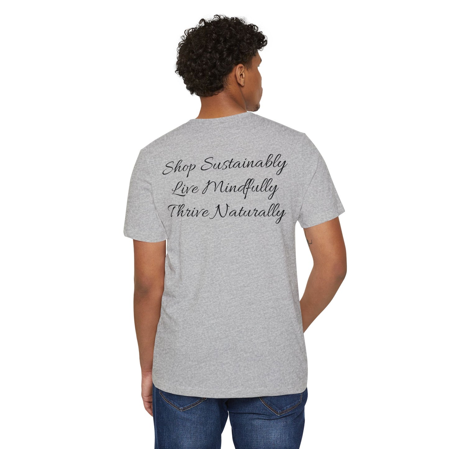 Eco-Friendly Mindfulness T-Shirt - Sustainably Shop, Live & Thrive