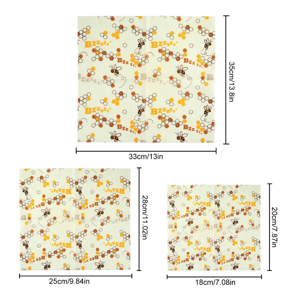 Reusable Silicone Food Wraps & Beeswax Cloth – Eco-Friendly Freshness Seal