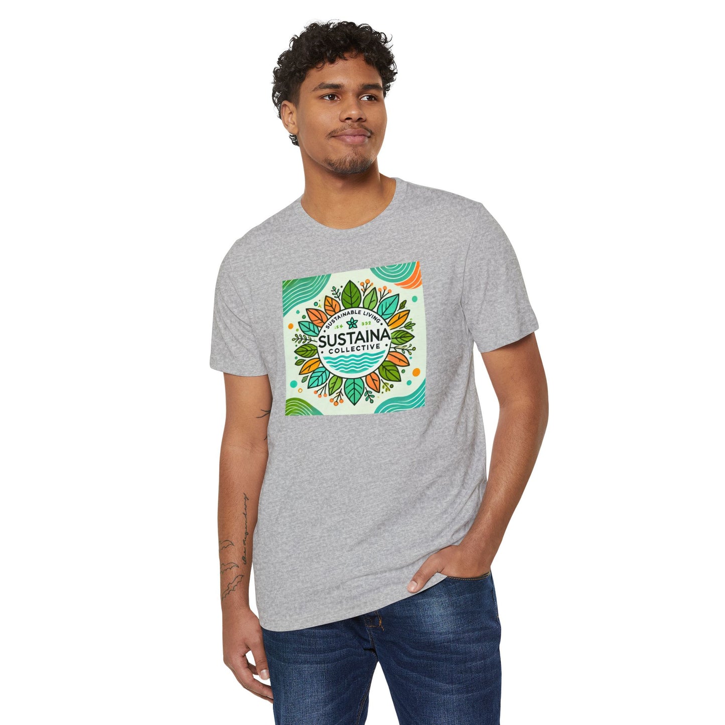 Eco-Friendly Mindfulness T-Shirt - Sustainably Shop, Live & Thrive
