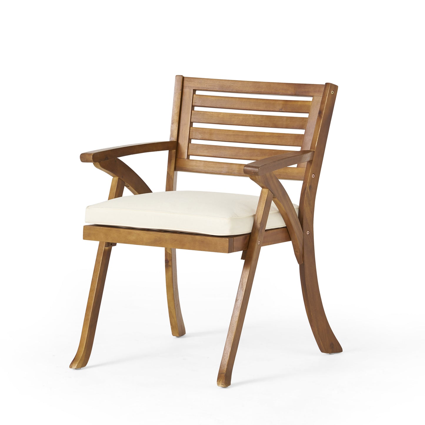 Hermosa 5-Piece Wood Dining Set with Cushions – Stylish & Sustainable Dining