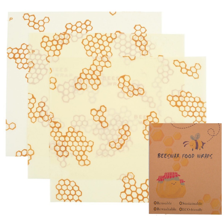 Reusable Silicone Food Wraps & Beeswax Cloth – Eco-Friendly Freshness Seal