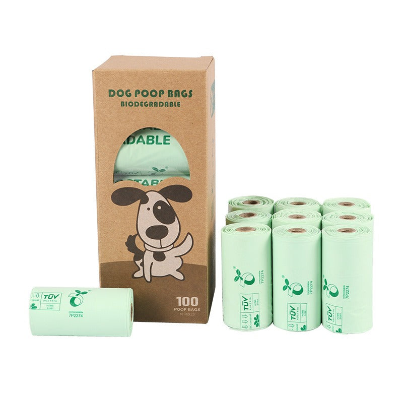 Biodegradable Dog Litter Bags – Eco-Friendly Corn Starch Compostable Roll