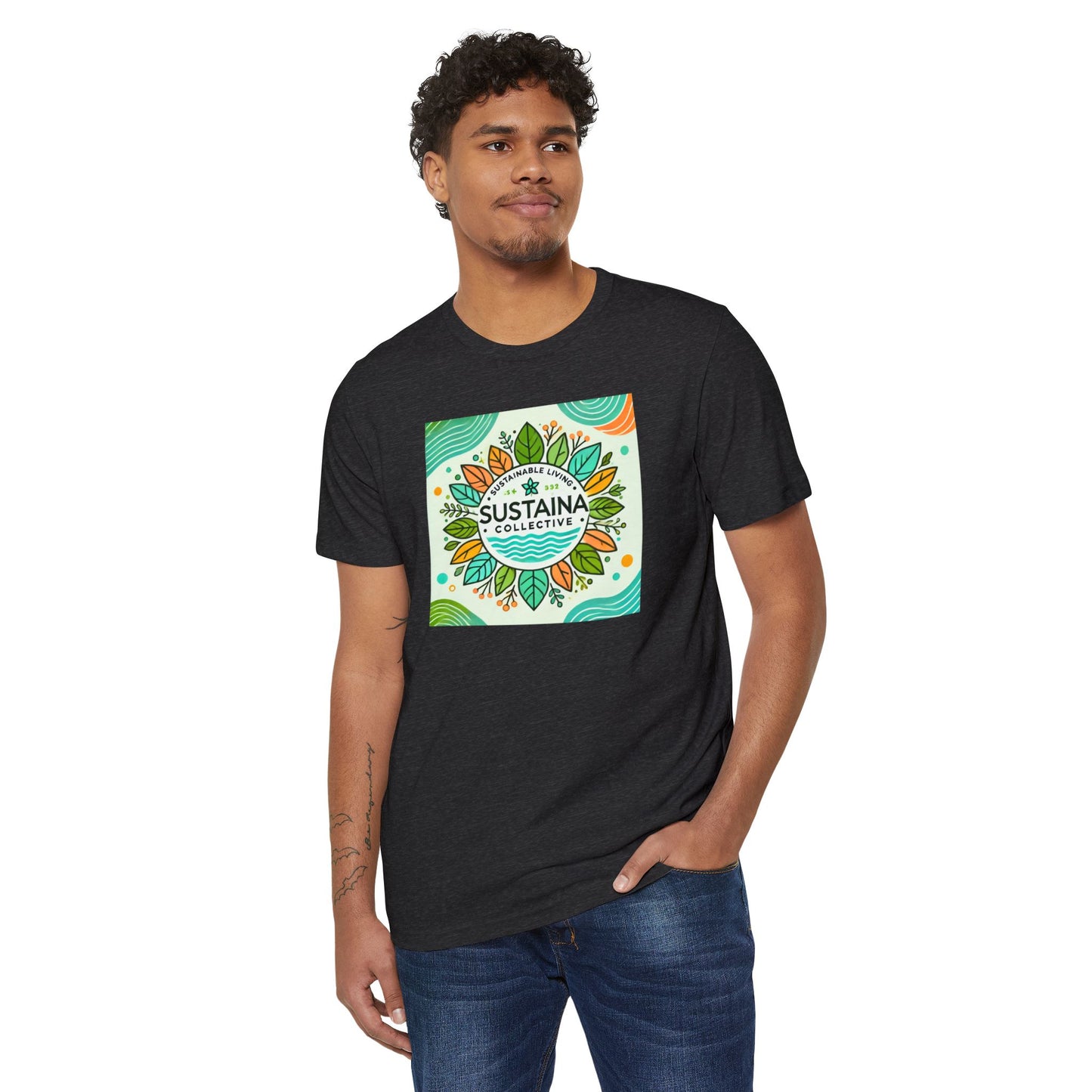 Eco-Friendly Mindfulness T-Shirt - Sustainably Shop, Live & Thrive