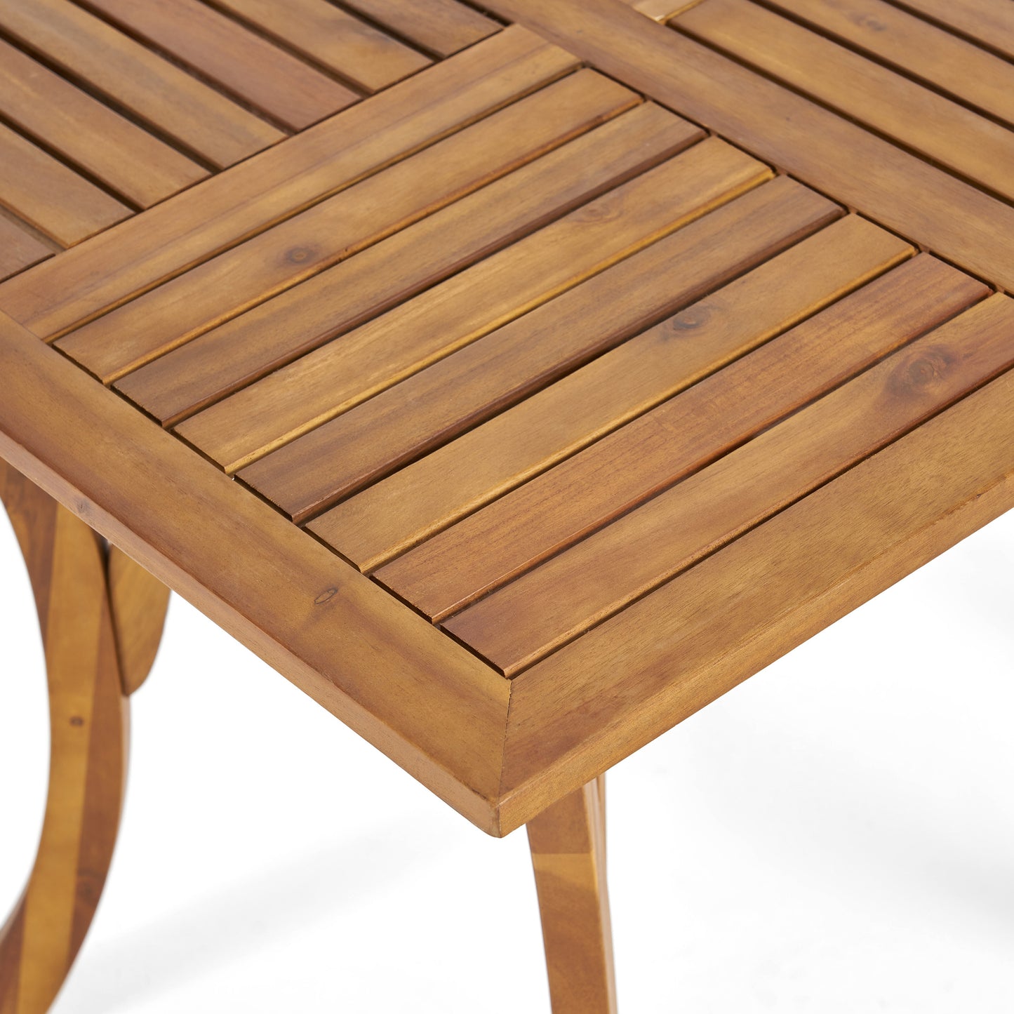 Hermosa 5-Piece Wood Dining Set with Cushions – Stylish & Sustainable Dining