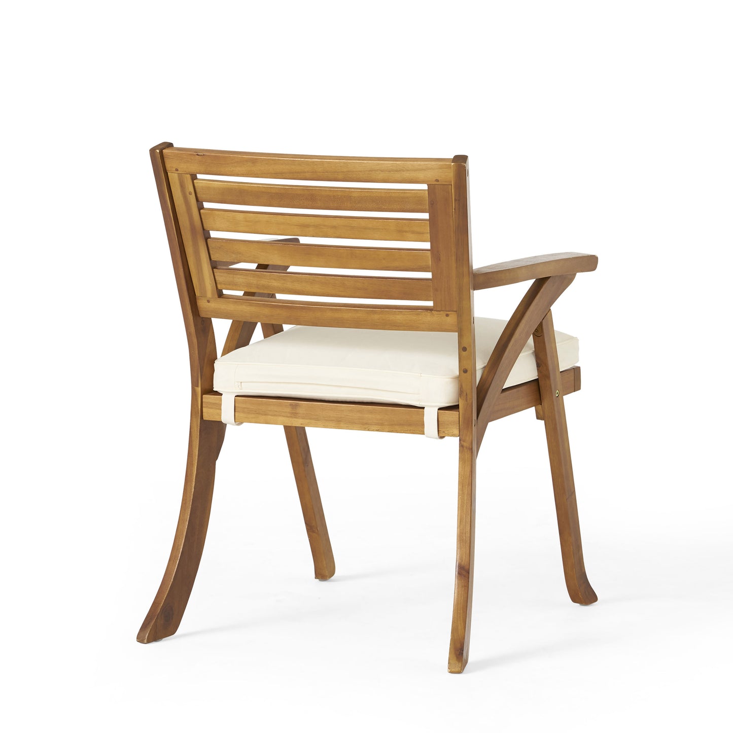 Hermosa 5-Piece Wood Dining Set with Cushions – Stylish & Sustainable Dining