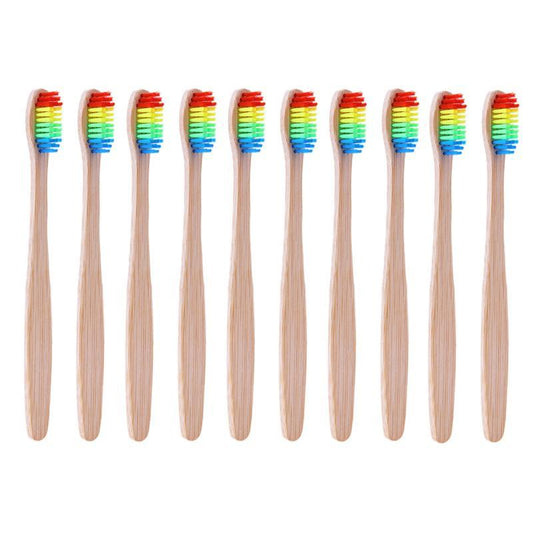 Eco-Friendly Bamboo Toothbrush Set – Pack of 3 Sustainable Brushes