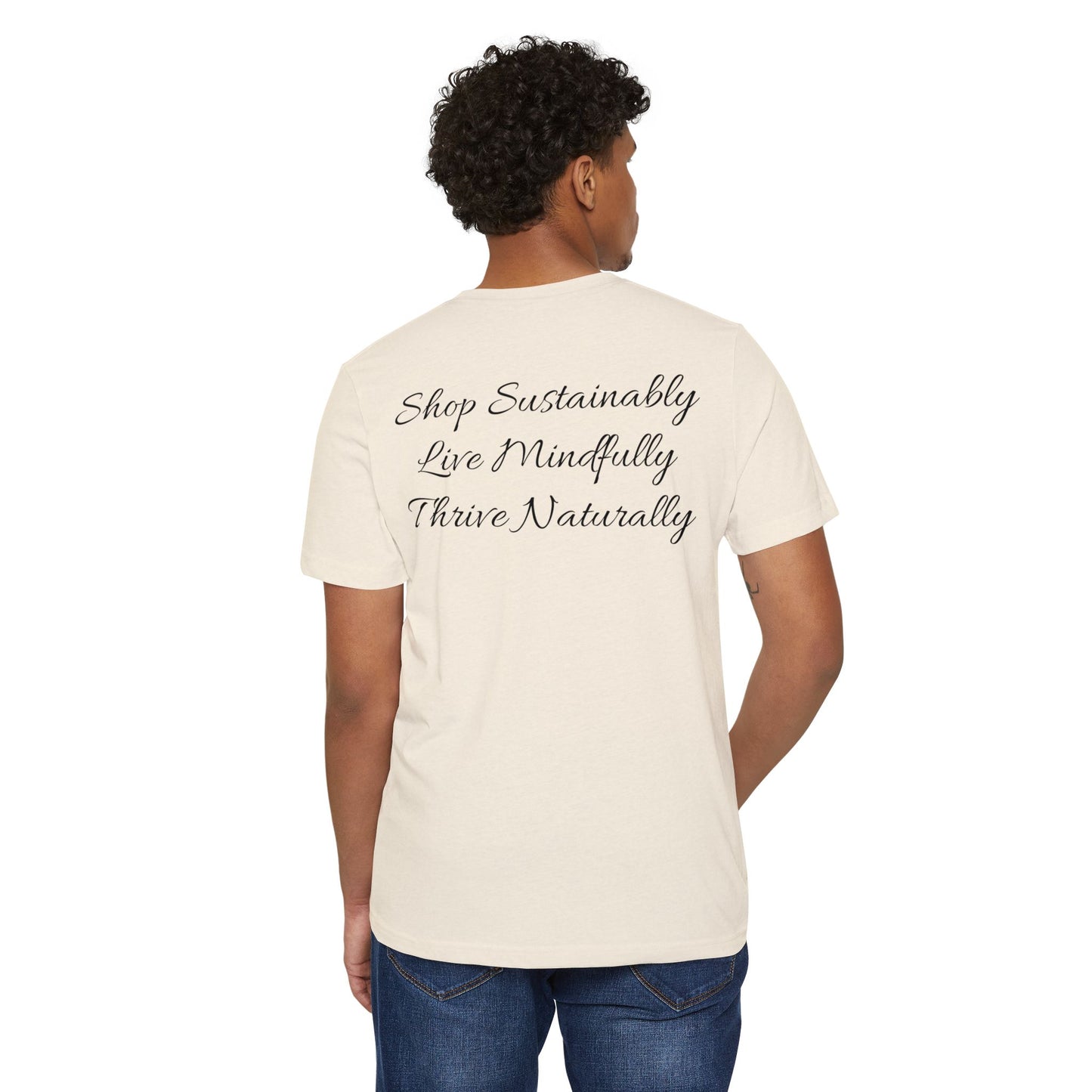 Eco-Friendly Mindfulness T-Shirt - Sustainably Shop, Live & Thrive