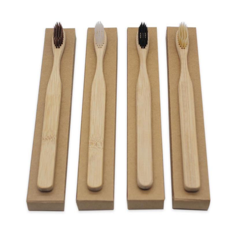 Eco-Friendly Bamboo Toothbrush Set – Pack of 3 Sustainable Brushes