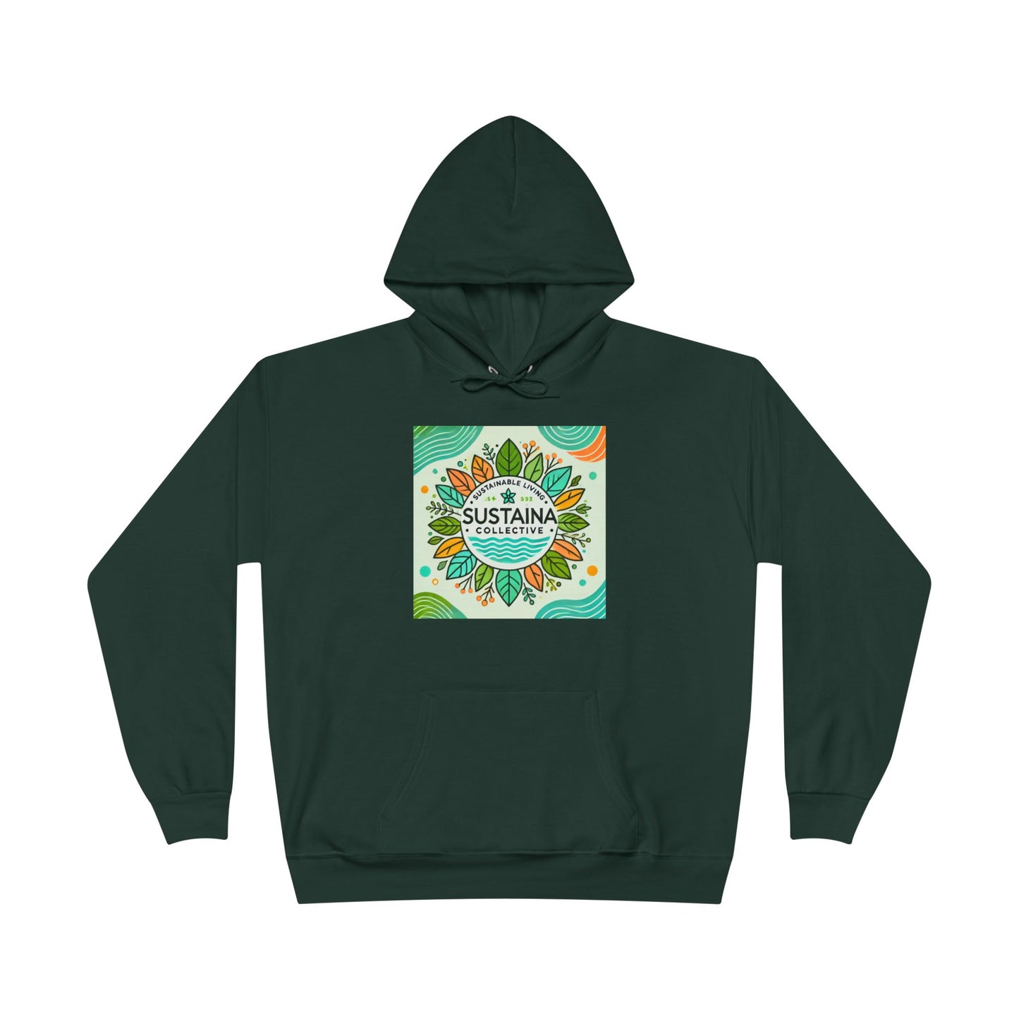 Eco-Friendly Pullover Hoodie - Sustaina Collective Design for Eco-Conscious Style