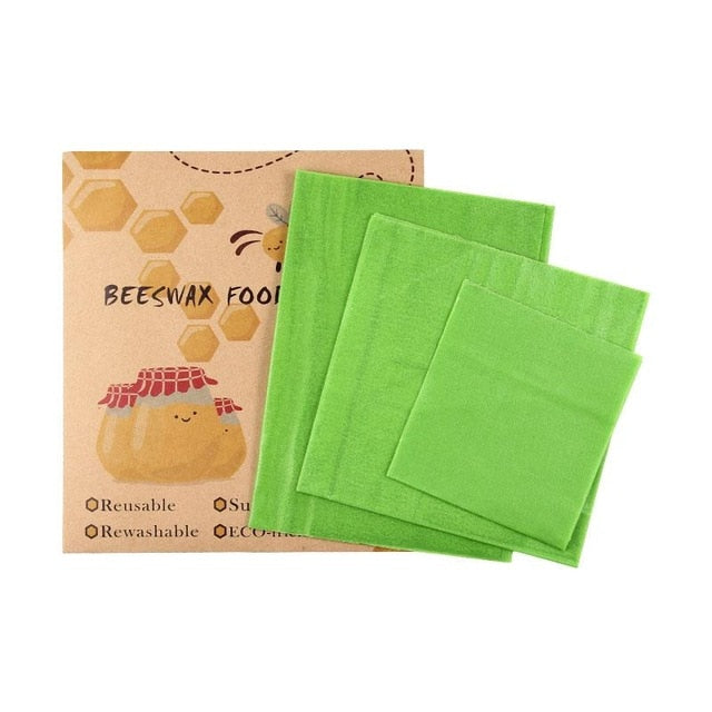 Reusable Silicone Food Wraps & Beeswax Cloth – Eco-Friendly Freshness Seal