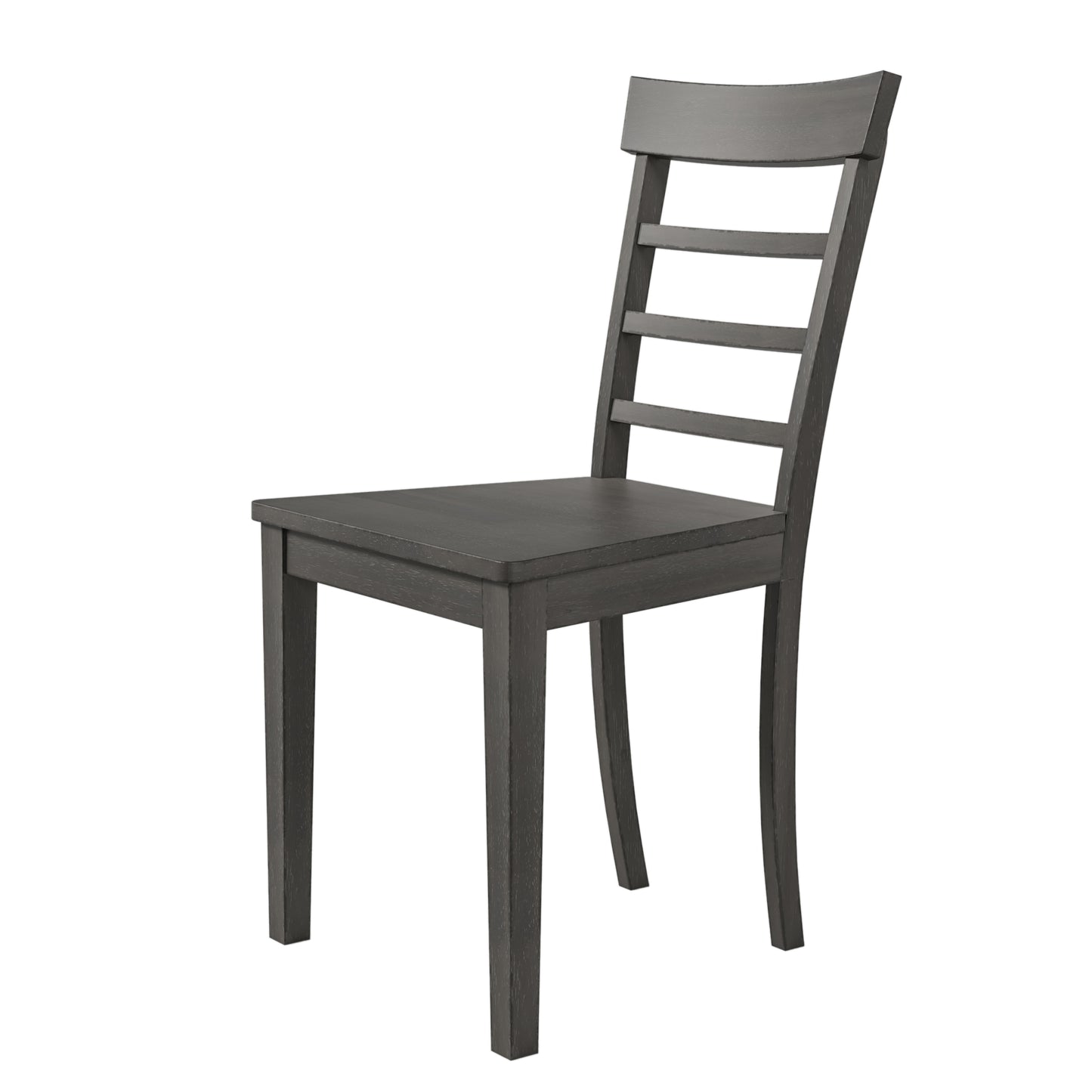 TOPMAX 5-Piece Gray Wooden Dining Set with Expandable Table