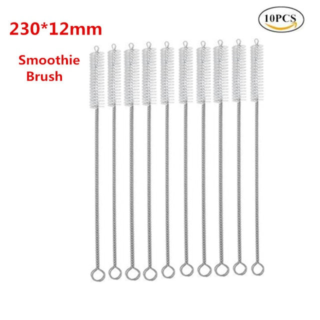 100pcs Reusable Bamboo Straws – Eco-Friendly Carbonized Drinking Straws for Smoothies & Coffee