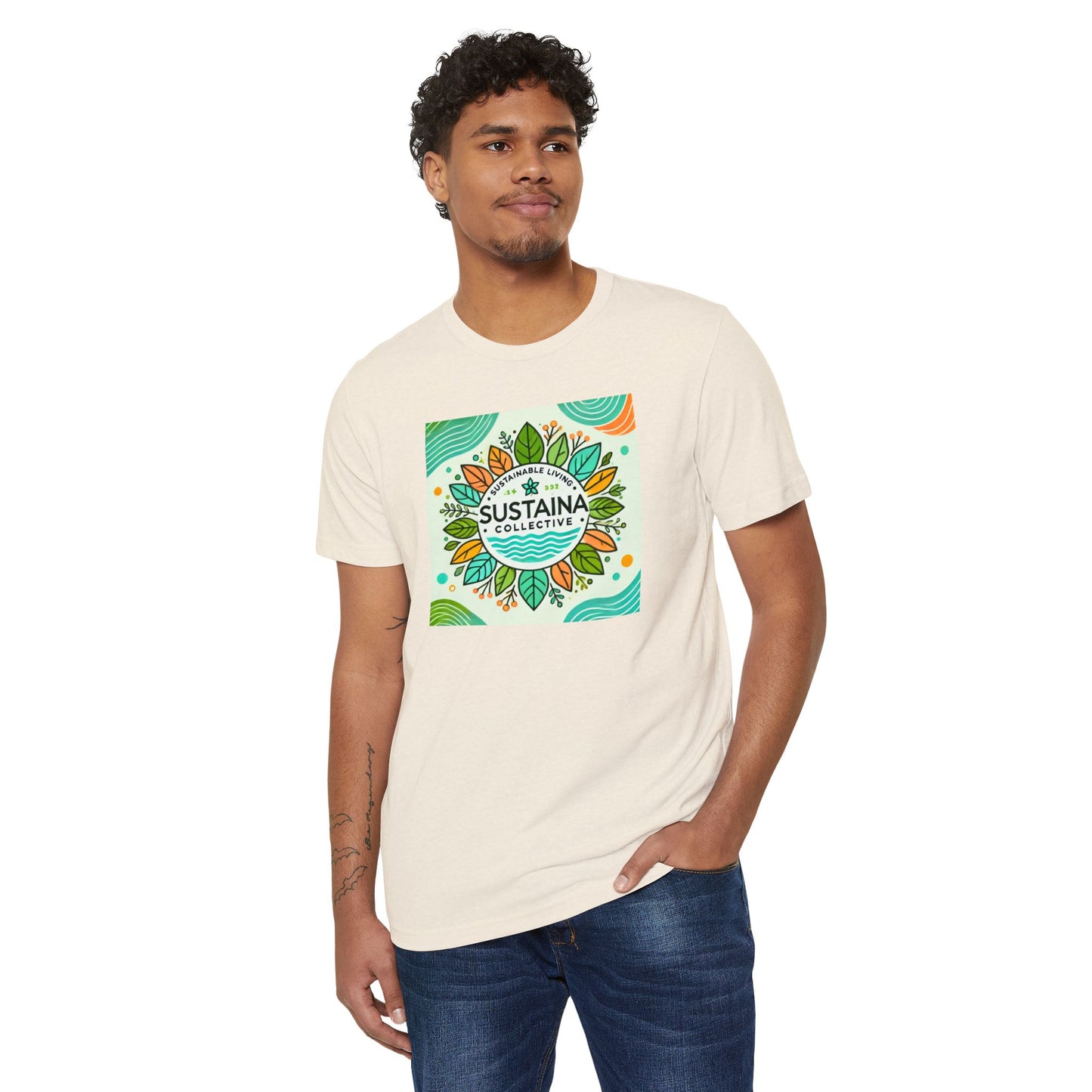 Eco-Friendly Mindfulness T-Shirt - Sustainably Shop, Live & Thrive