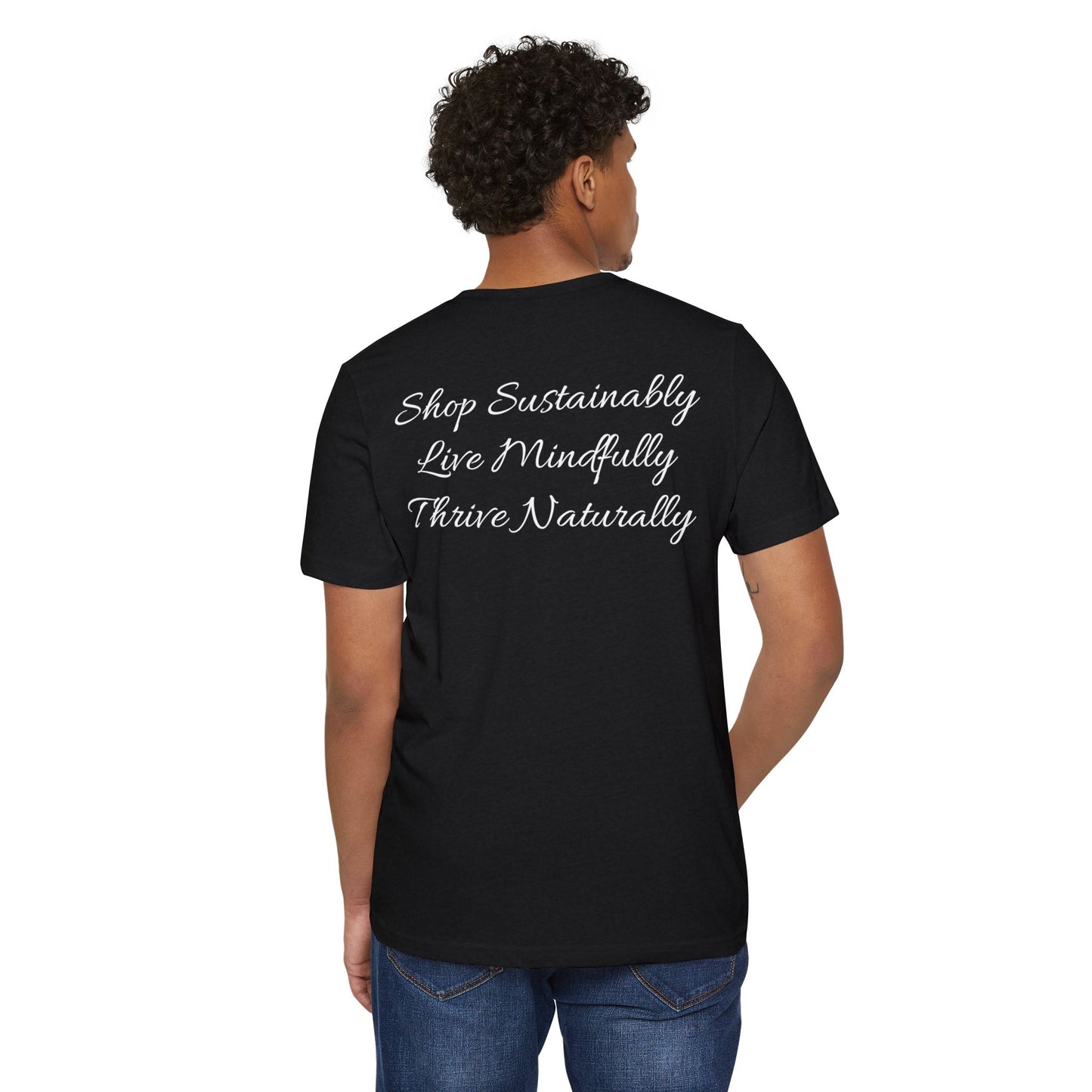 Eco-Friendly Mindfulness T-Shirt - Sustainably Shop, Live & Thrive