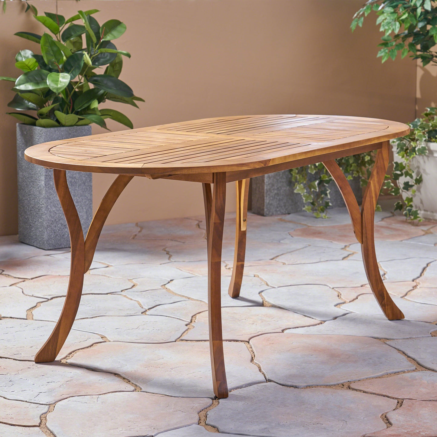Acacia Wood 70" Dining Table – Timeless Elegance, Sustainable Craftsmanship